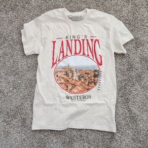 King's Landing Graphic Tee - White